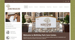 Desktop Screenshot of mckinleyparkcarecenter.com